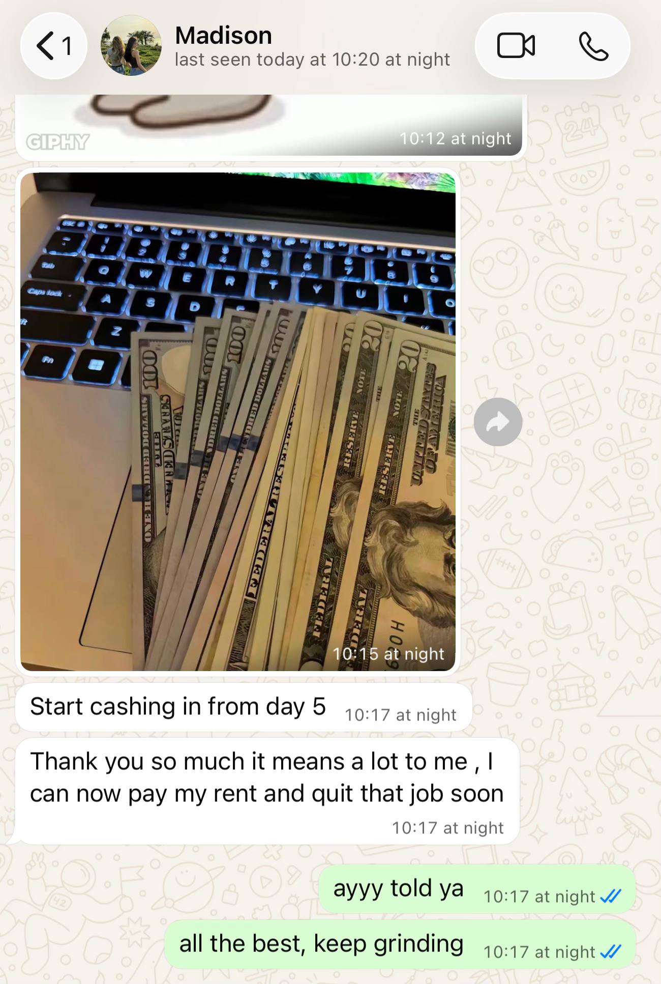 Proof screenshot 3